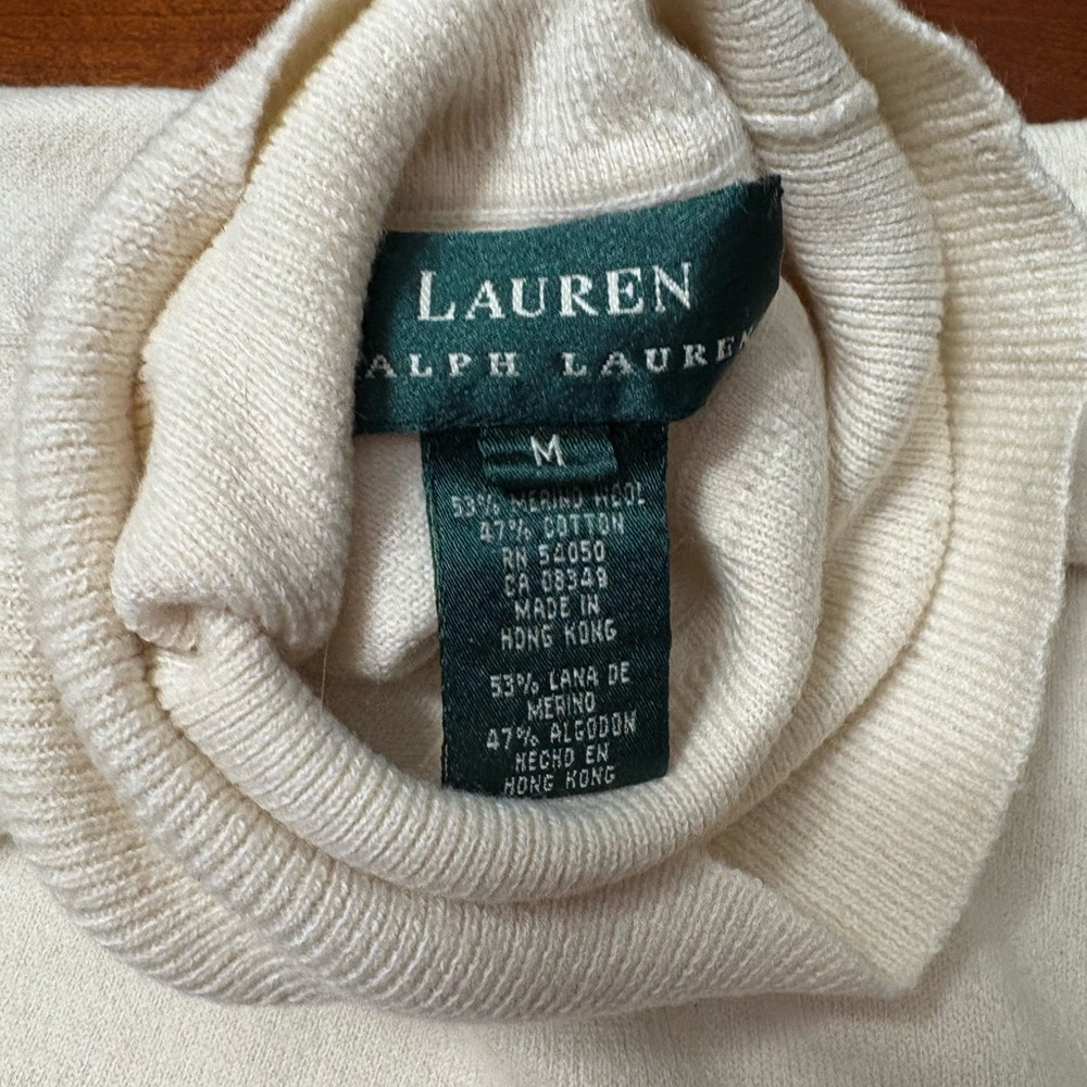 Ralph Lauren Wool Sweater M